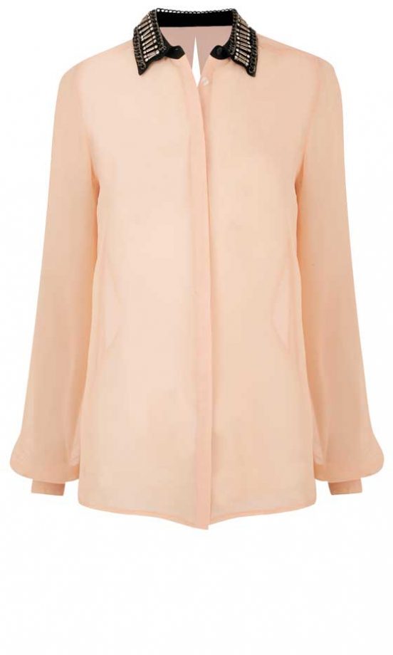 Miss Selfridge, AW12, Dusty Rose Blouse, £39