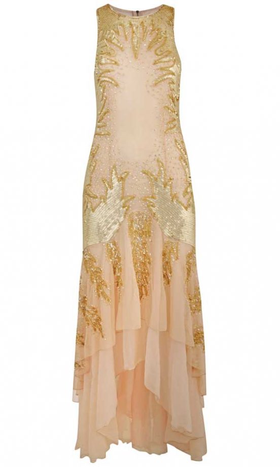 Miss Selfridge, AW12, Floor Length Dip Hem Dress, £110