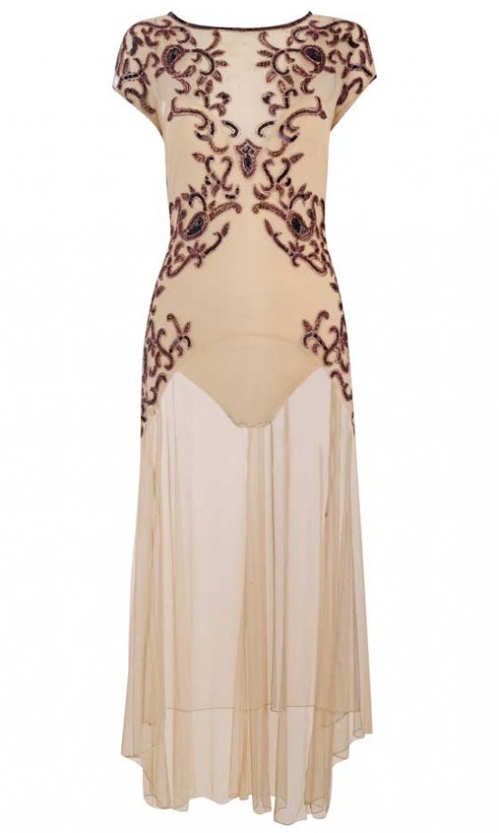 Miss Selfridge, AW12, Floor Length Embroidered Dress, £89