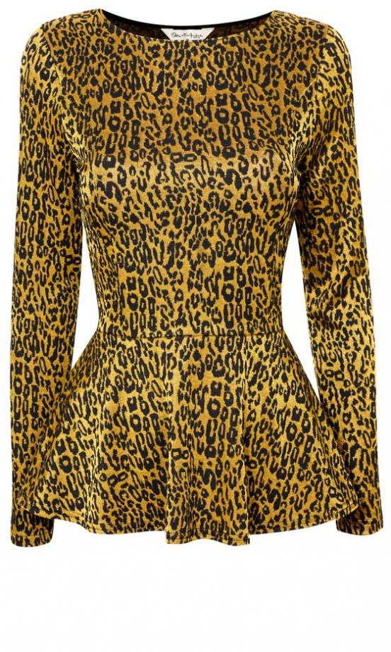Miss Selfridge, AW12, Leopard Print Jumper