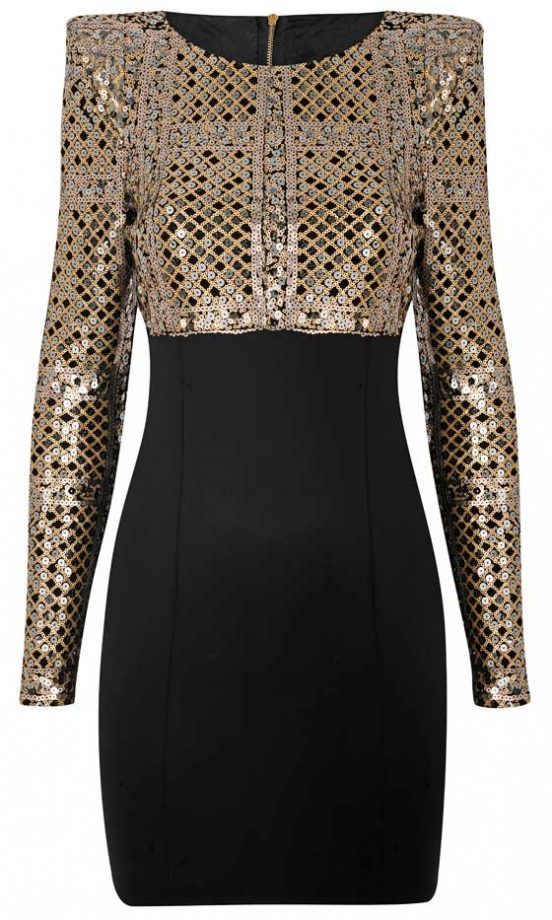 Miss Selfridge, AW12, Sequin Fitted Dress, £65