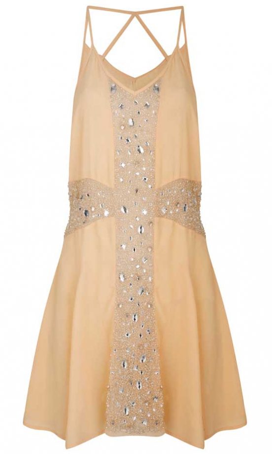 Miss Selfridge, AW12, Sequined Cross Dress, £59