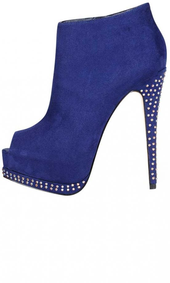 Miss Selfridge, AW12, Suede Heels With Diamontes, £55