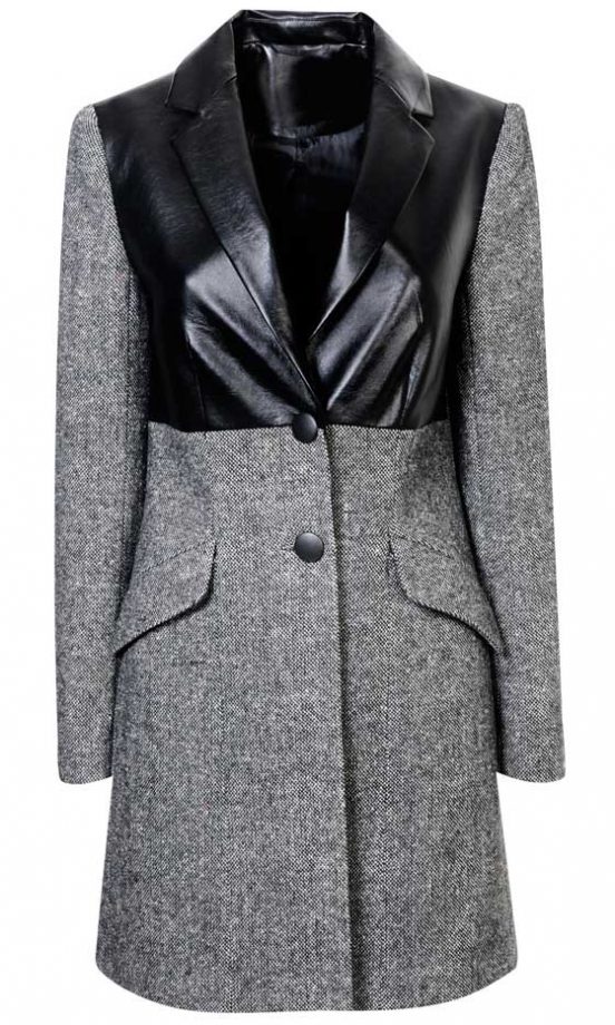 Miss Selfridge, AW12, Wet Look Coat, £80