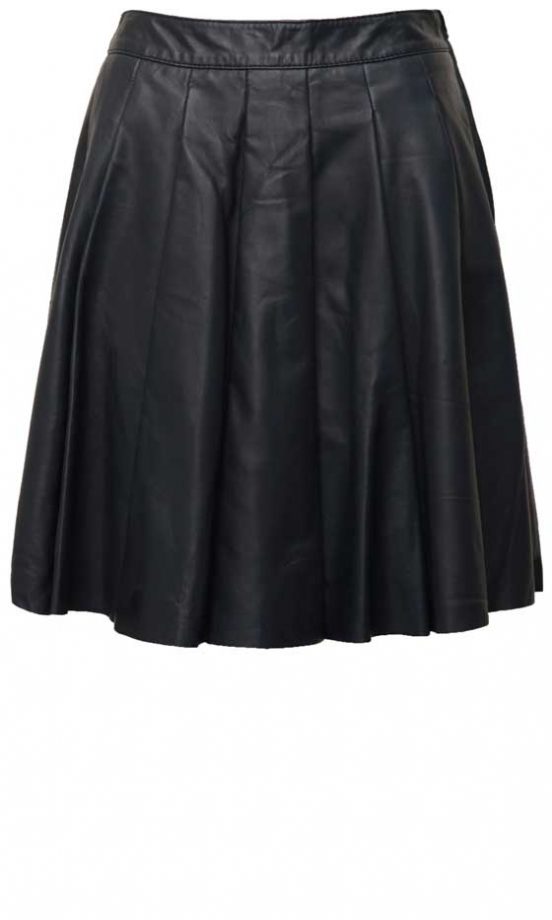 ASOS AW12 Premium Pleated Leather Skirt, £90