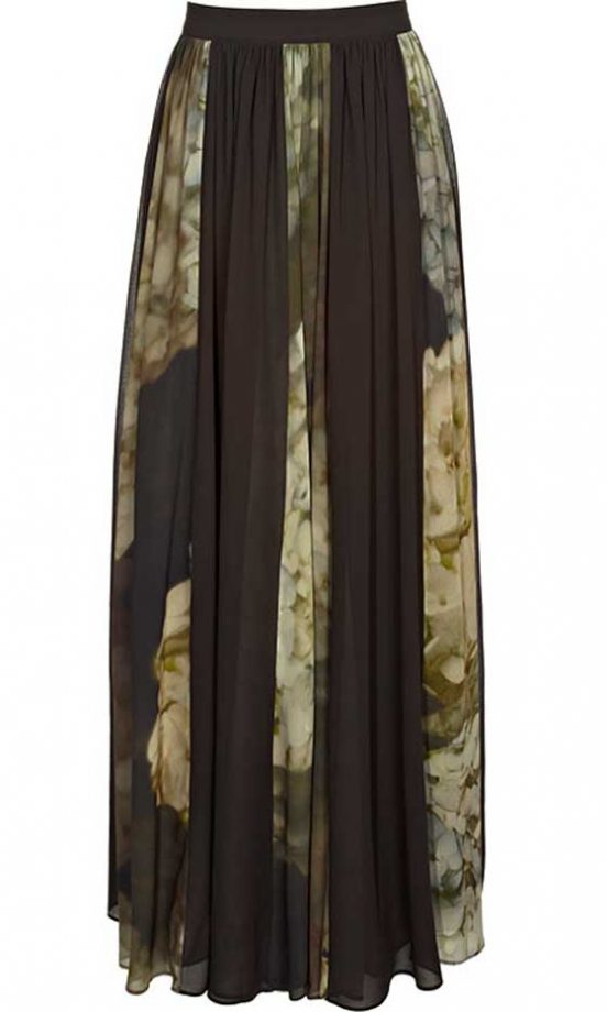 Reiss Pleated Maxi Skirt, £139