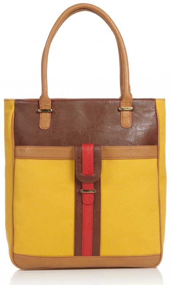 Stylist Pick Colourblock Canvas Tote Bag, £20