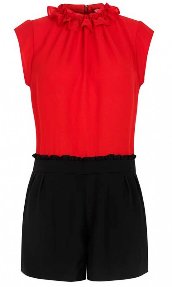 Ted Baker Frill Trim Playsuit, £109