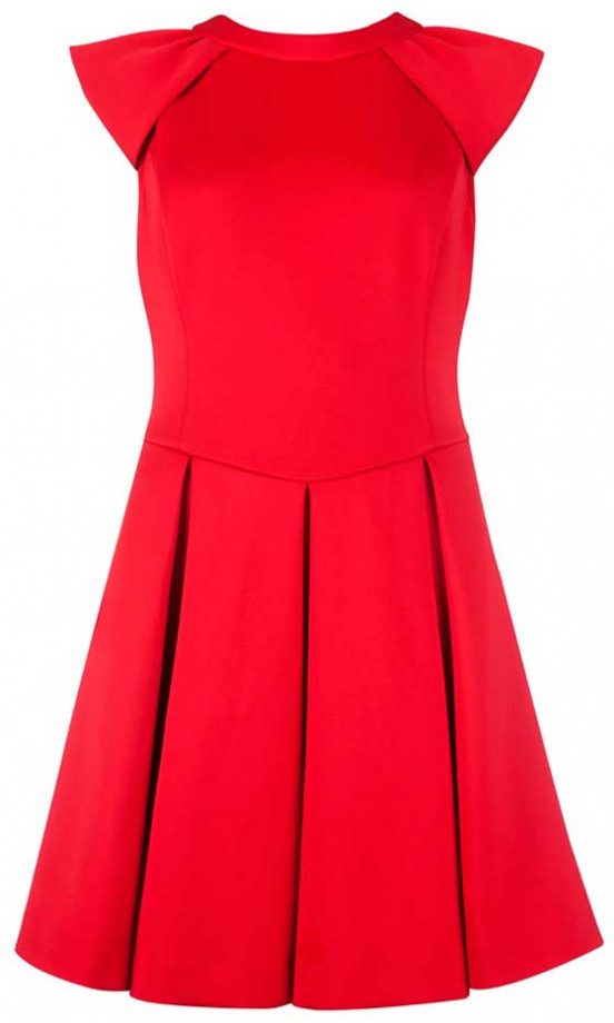 Ted Baker Red Skater Dress, £129