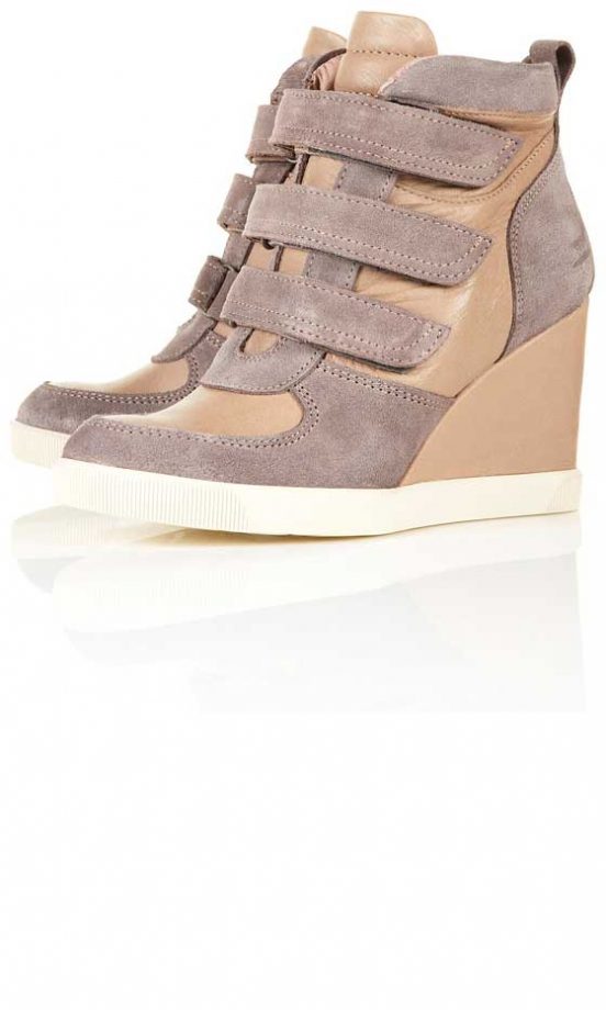Topshop Hi-Top Wedges, £80