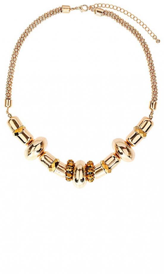 Wallis Multi Shaped Necklace, £12