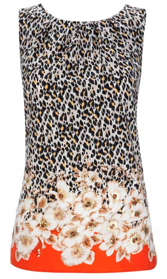 Wallis Printed Vest Top, £30