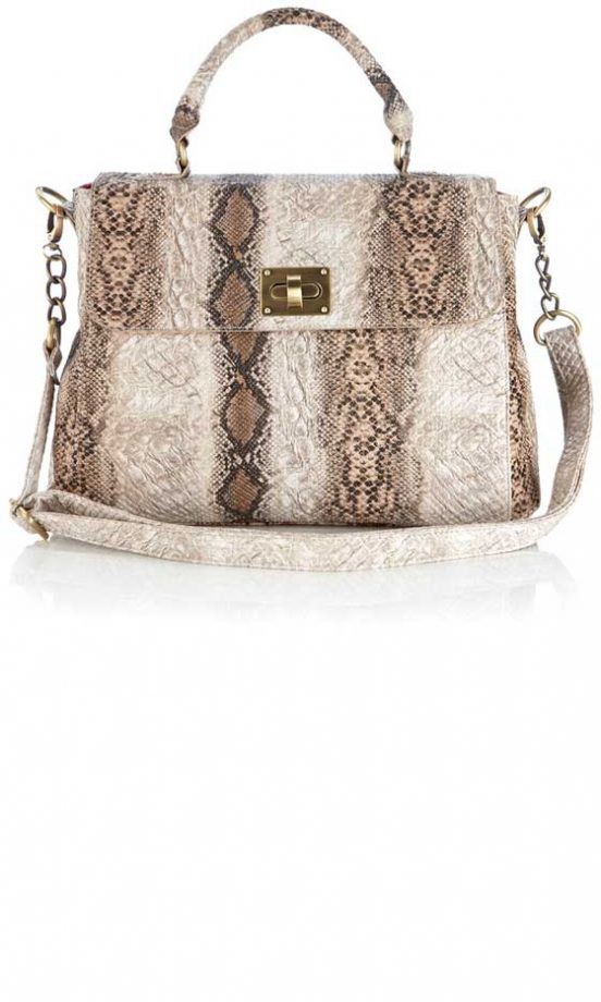 Wallis Stone Snake Effect Bag, £30