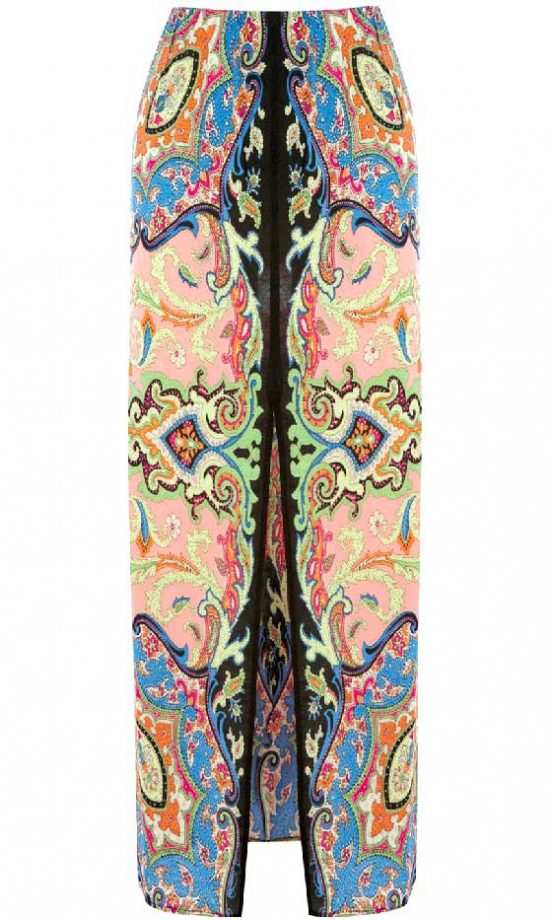 Warehouse Mirror Print Maxi Skirt, £42