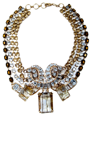 Get Rita Ora's T-shirt-transforming necklace at Galibardy.com!