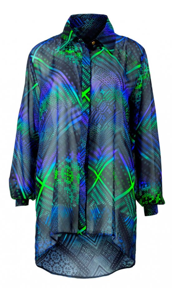 Matalan AW12 Sheer Print Shirt, £18