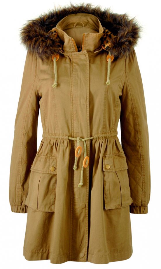 Matalan AW12 Faux Fur Trimmed Parka, £35