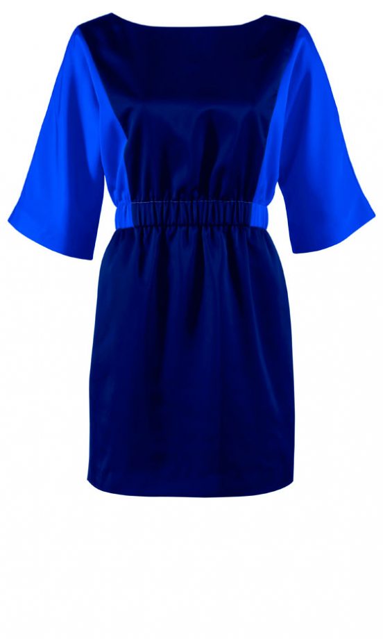 Matalan AW12 Blue Colour Block Dress, £26