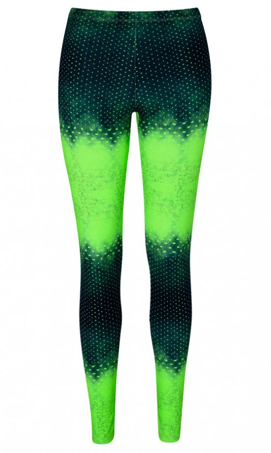 Matalan AW12 Neon Dip Dye Leggings, £10