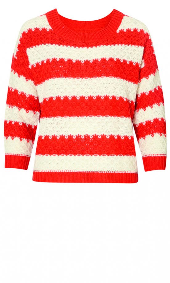 Matalan AW12 Red Striped Jumper, £18