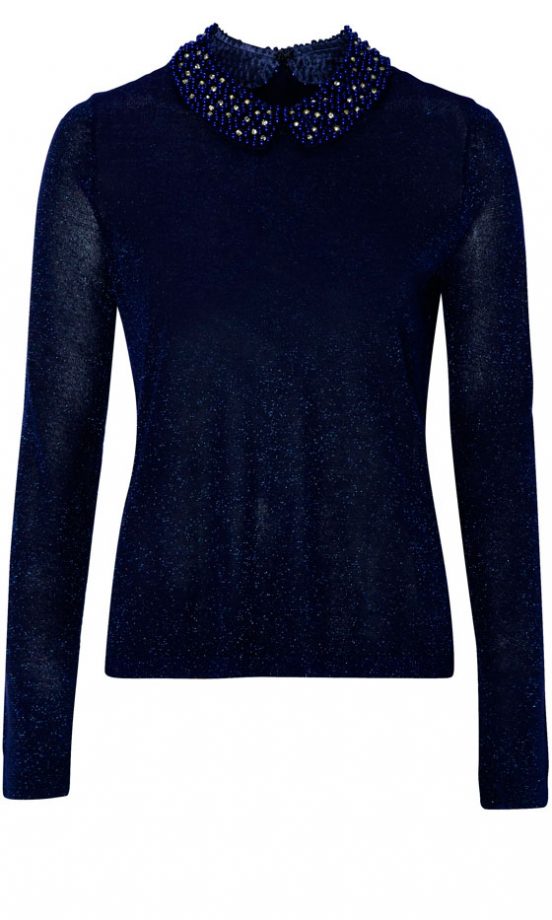 Matalan AW12 Embellished Collar Jumper, £26