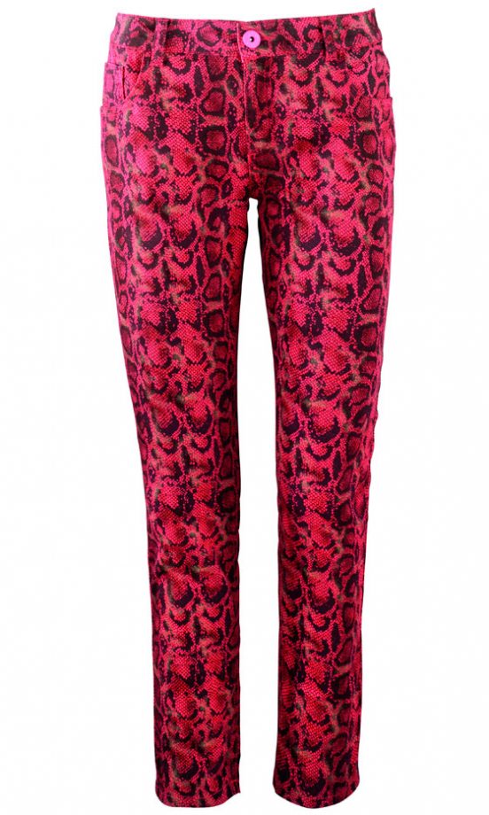 Matalan AW12 Red Print Trousers, £22