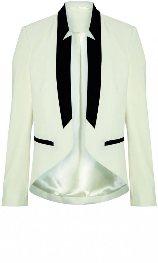 Matalan AW12 Monochrome Tuxedo Jacket, £30