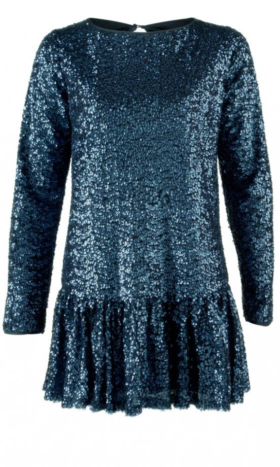 Matalan AW12 Navy Shimmer Drop-Waist Dress, £35