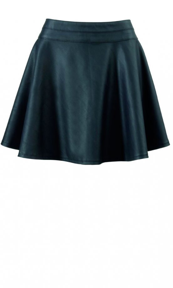 Matalan AW12 Leather Mini Skirt, £18