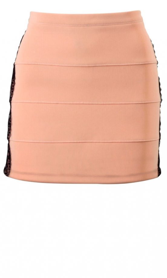 Matalan AW12 Peach Bodycon Skirt, £14