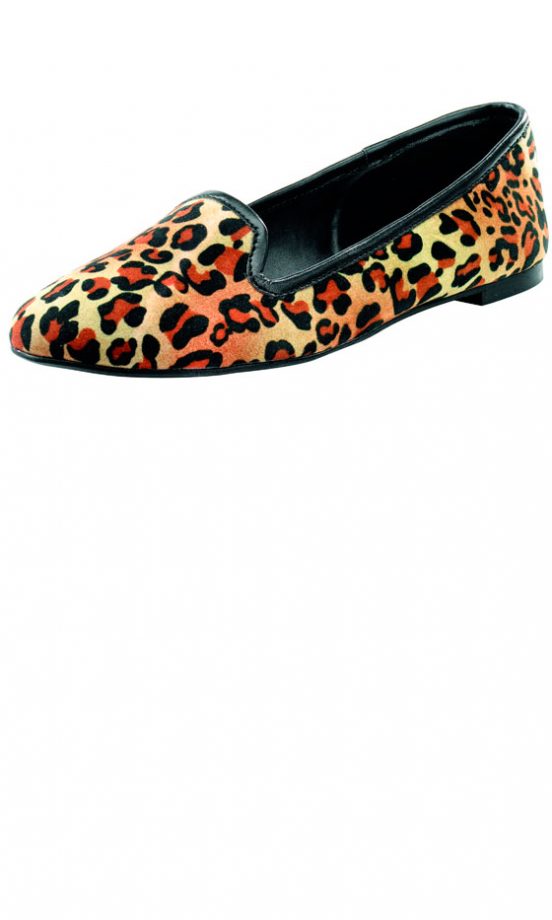 Matalan AW12 Leopard Print Slipper Pumps, £10