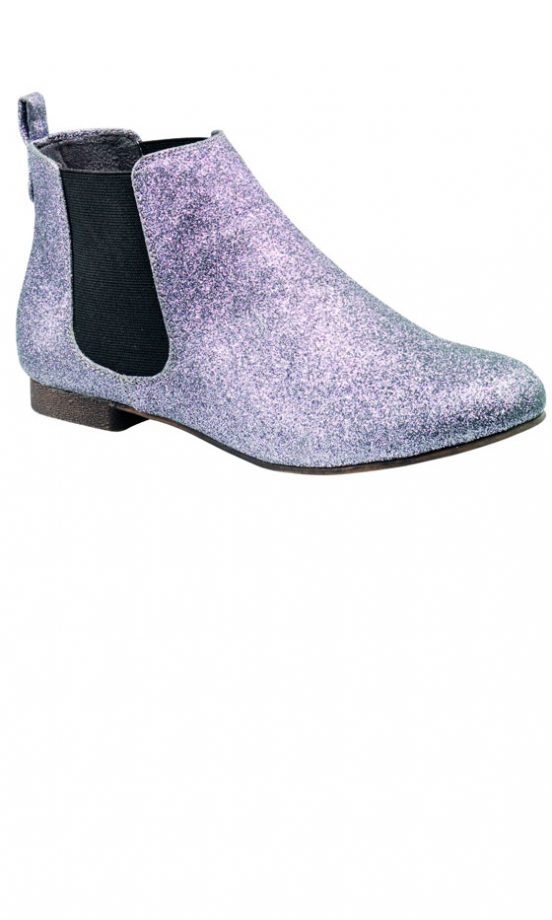 Matalan AW12 Lilac Glitter Chelsea Boots, £16