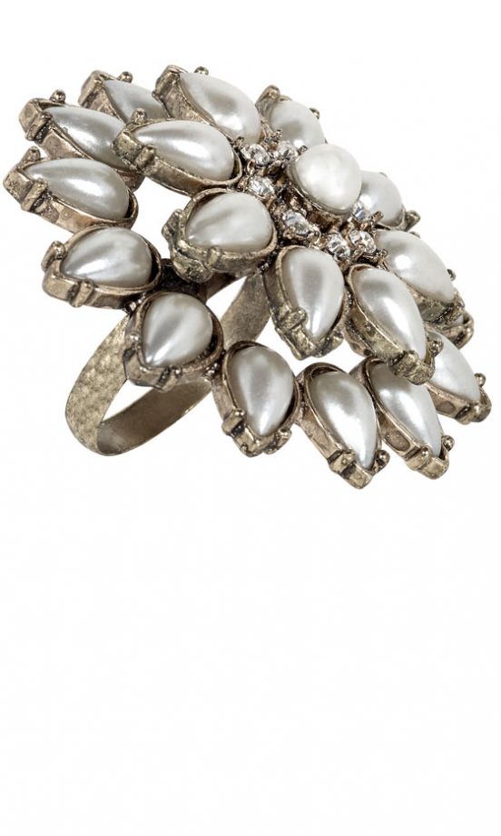Primark AW12 Oversized Flower Ring