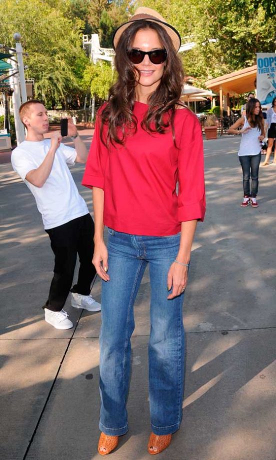 Katie Holmes Knows How To Work A Trilby Hat On A Summer's Day, 2011