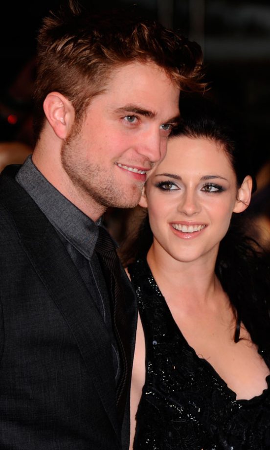 Robert Pattinson And Kristen Stewart At The Twilight Saga: Breaking Dawn: Part 1 In London, 2012