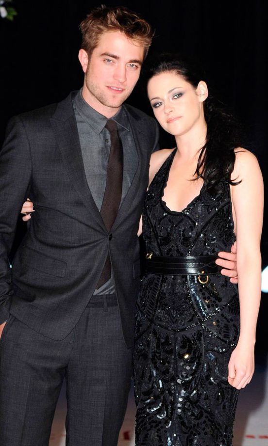 Robert Pattinson And Kristen Stewart At The Twilight Saga: Breaking Dawn: Part 1 In London, 2012