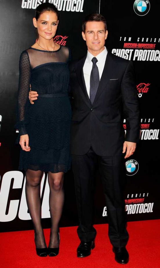 Katie Holmes And Tom Cruise Glam Up For The 'Mission Impossible - Ghost Protocol' Premiere, 2011
