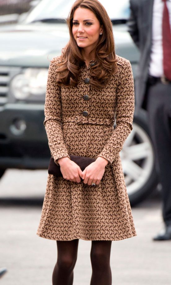 Kate Middleton Rocked A Stylish Seventies Outfit In London, 2012