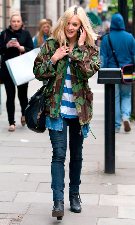 Fearne Cotton's Camouflage Jacket Is A Festival Must-Have, 2012