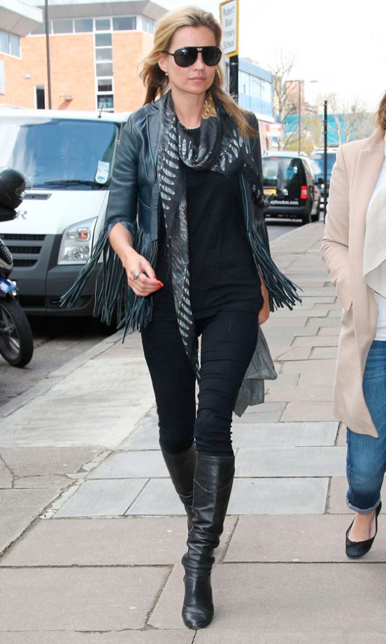 Kate Moss Proved She's Still The Queen Of Festival Fashion Out In London, 2012