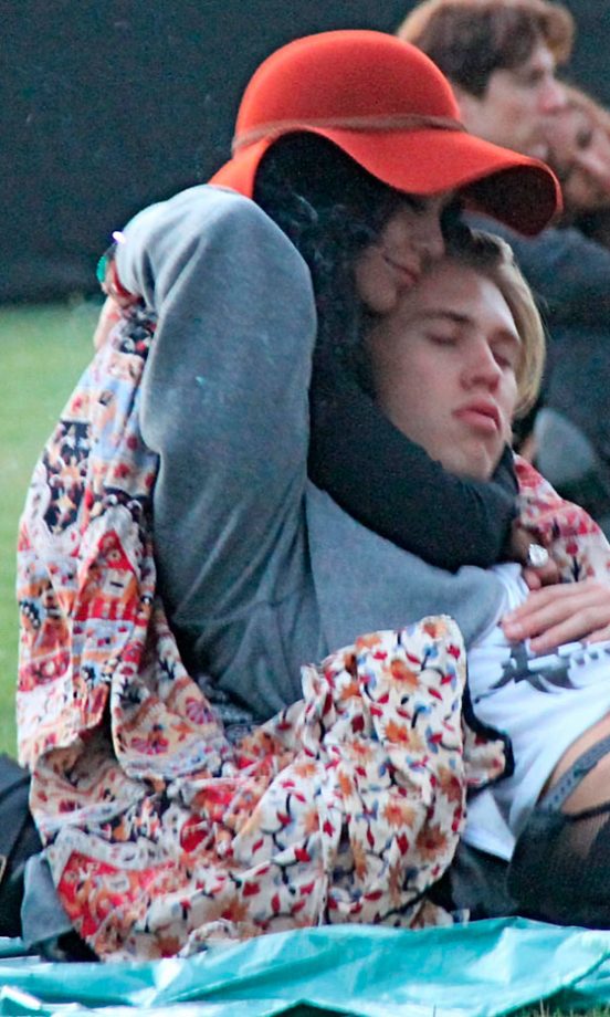 Vanessa Hudgens And Austin Butler At Coachella Festival, 2012