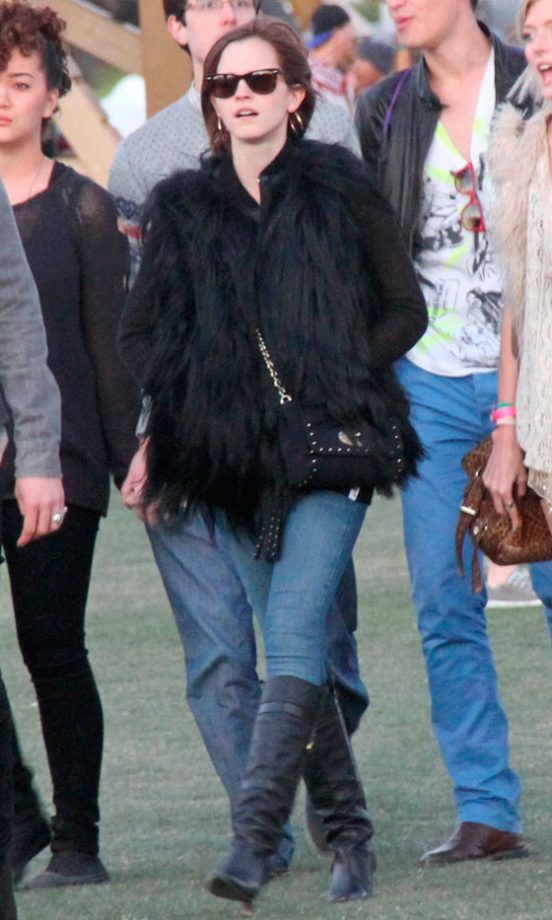 Emma Watson At Coachella Festival, 2012