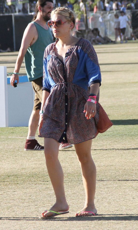 Busy Philipps At Coachella Festival, 2012