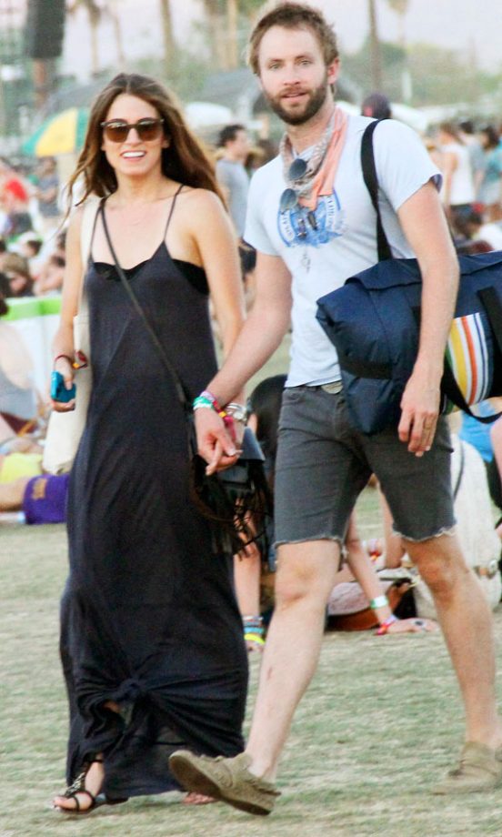 Nikki Reed And Paul McDonald At Coachella Festival, 2012