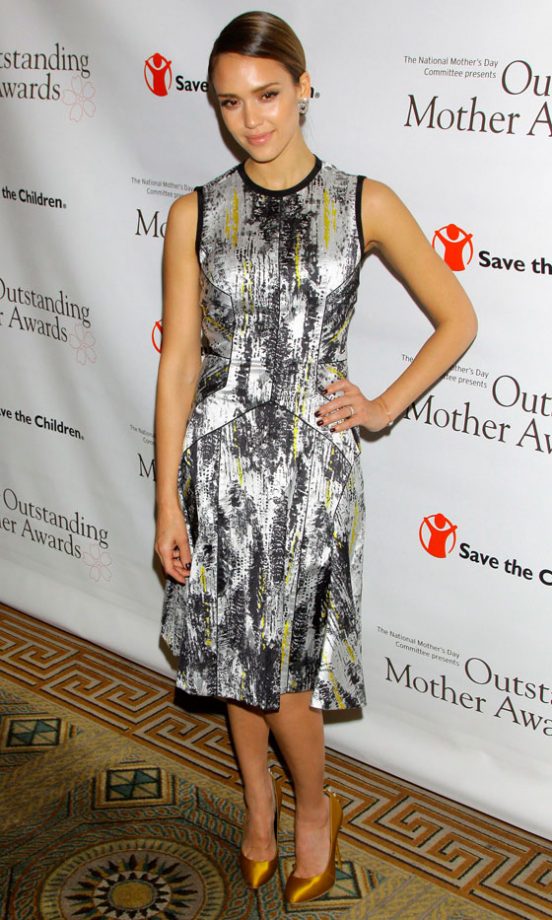 Jessica Alba At The Outstanding Mother Awards, 2012
