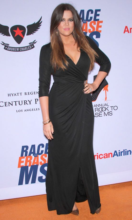 Khloe Kardashian Shows Off Her Curvy Body In LA, 2012