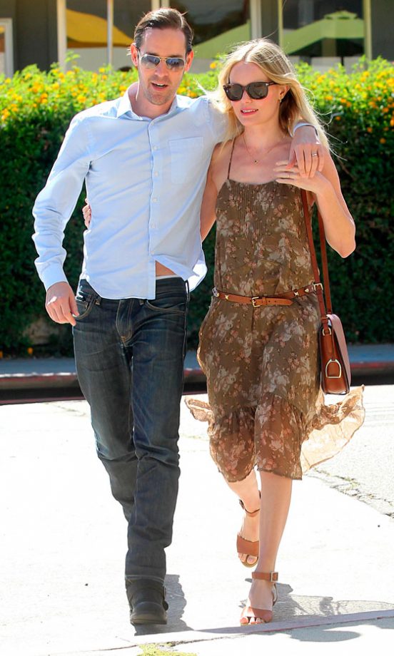 Kate Bosworth And Michael Polish Out In La, 2012