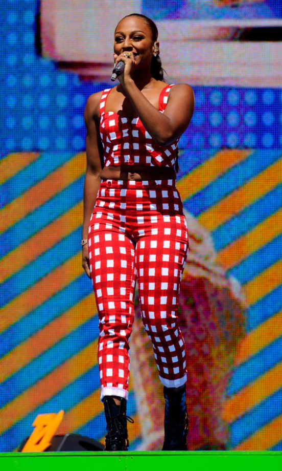 Alexandra Burke At T4 On The Beach, 2012