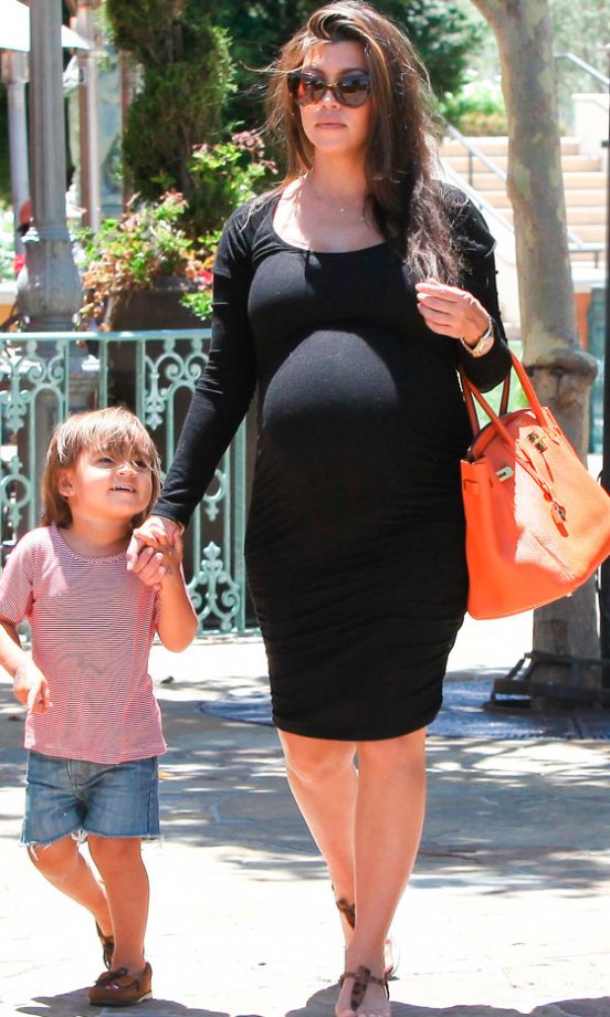 Kourtney Kardashian Out In LA, 2012