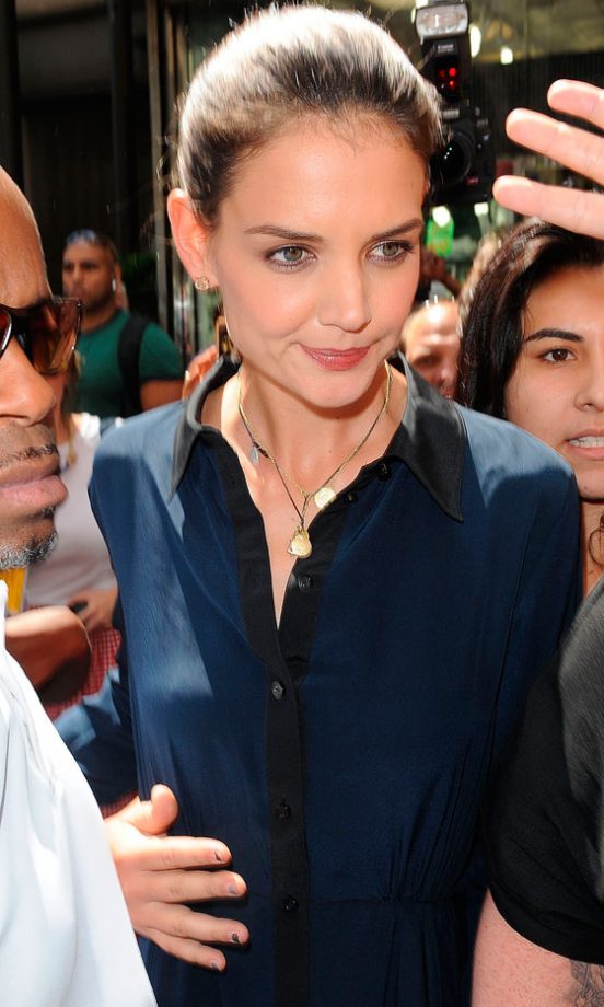 Katie Holmes Out In New York, 2012